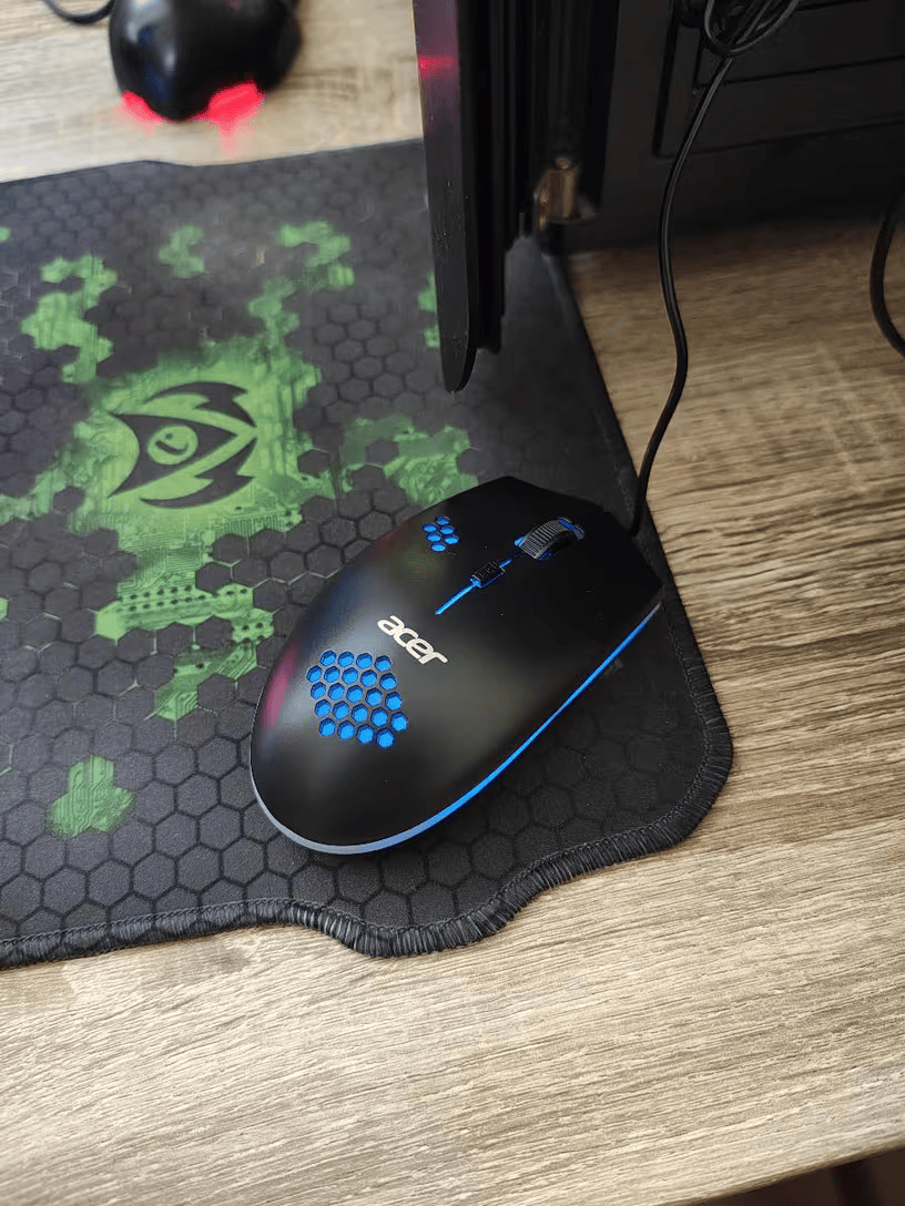 Ratón Acer  Ratón alámbrico Acer Shadow Knight Ratón