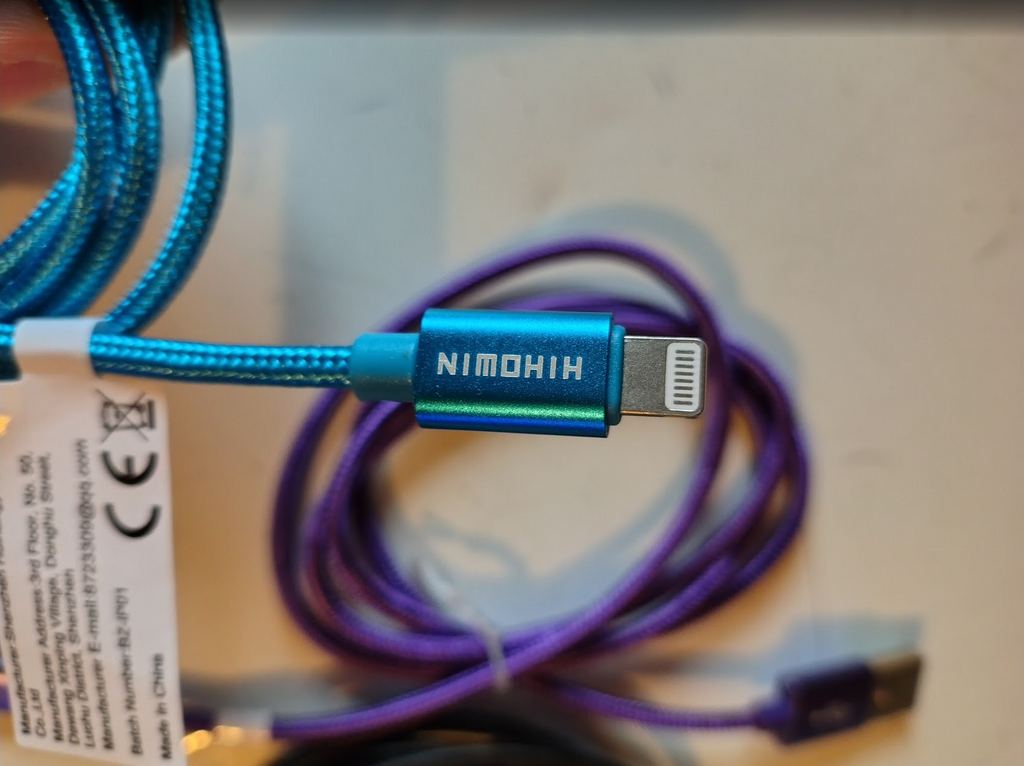 Cable Lightning USB iPhone