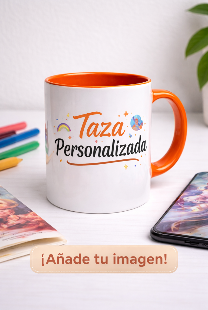 Taza ilustrada para personalizar