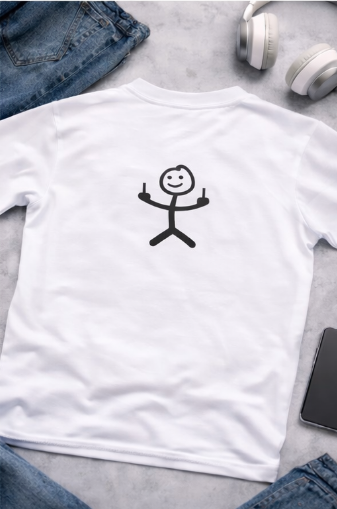 Camiseta unisex de poliéster "Fuck You"