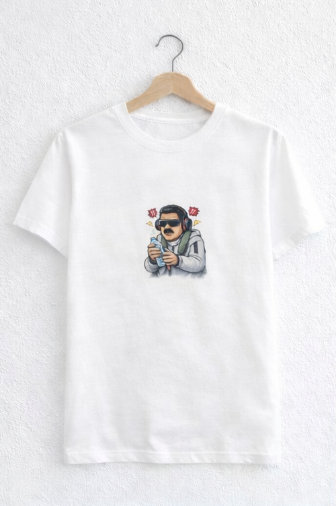Camiseta unisex de poliéster "maduro"