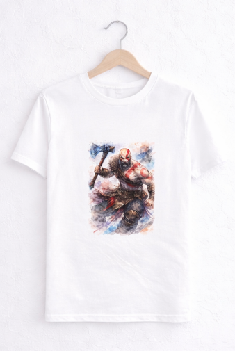 Camiseta unisex de poliéster "kratos"