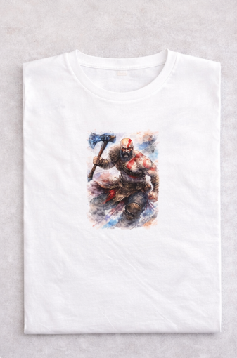 Camiseta unisex de poliéster "kratos"