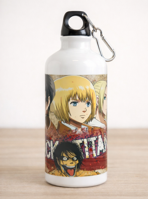 Botella de Aluminio "Attack ON Titan"