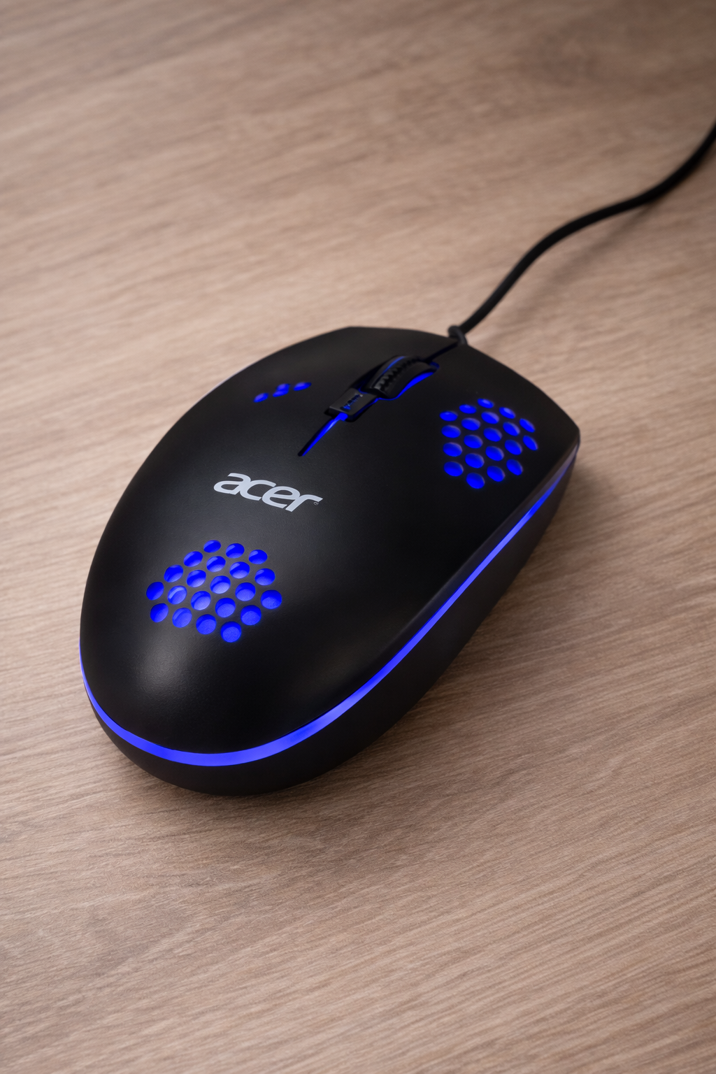 Ratón Acer  Ratón alámbrico Acer Shadow Knight Ratón