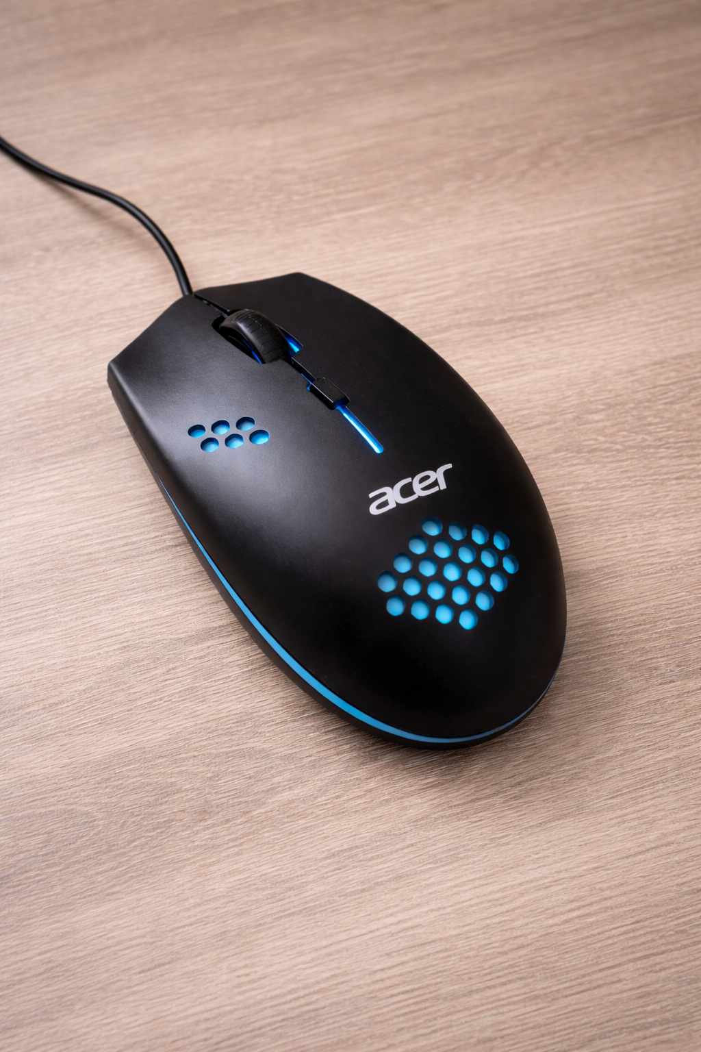 Ratón Acer  Ratón alámbrico Acer Shadow Knight Ratón