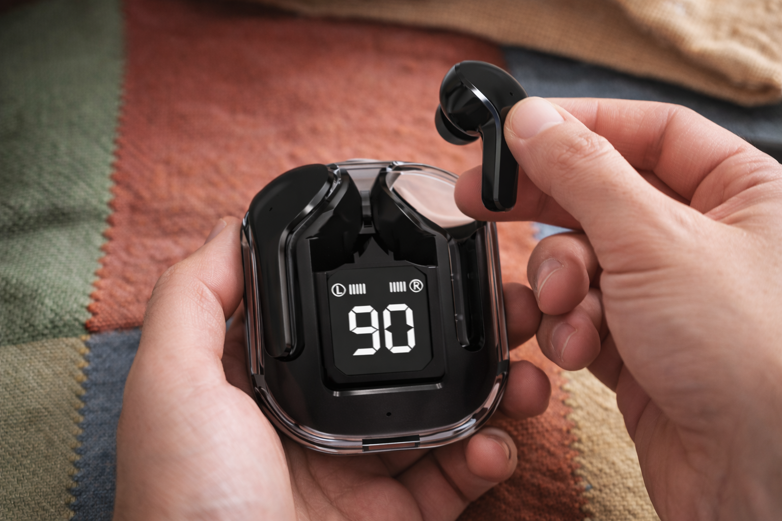 Auriculares Bluetooth TWS con Pantalla LED